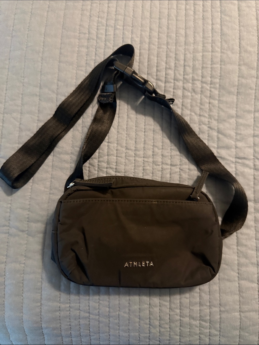 Athleta Black Nylon Waist Pack